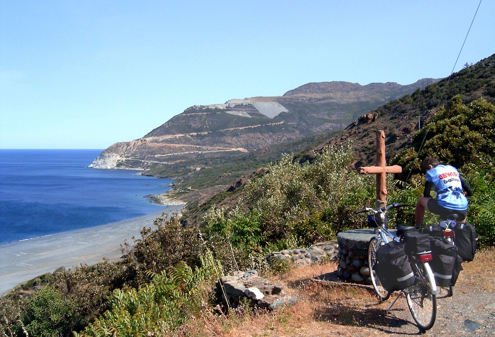 Vélo dans le Cap Corse