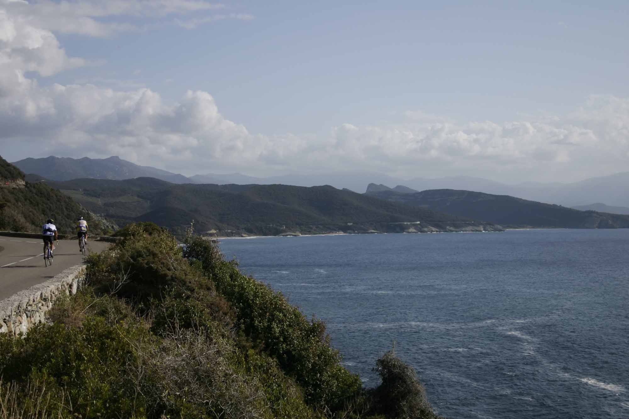 Cycliste Cap Corse